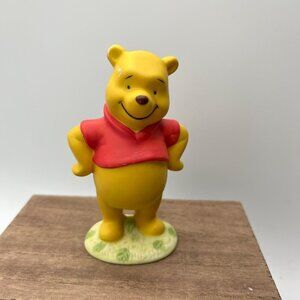 Winnie the Pooh Bear Disney Retired Porcelain Figurine Standing Ceramic HTF VTG